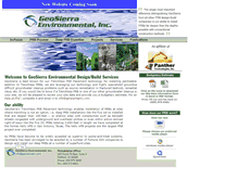 Tablet Screenshot of geosierraenv.com